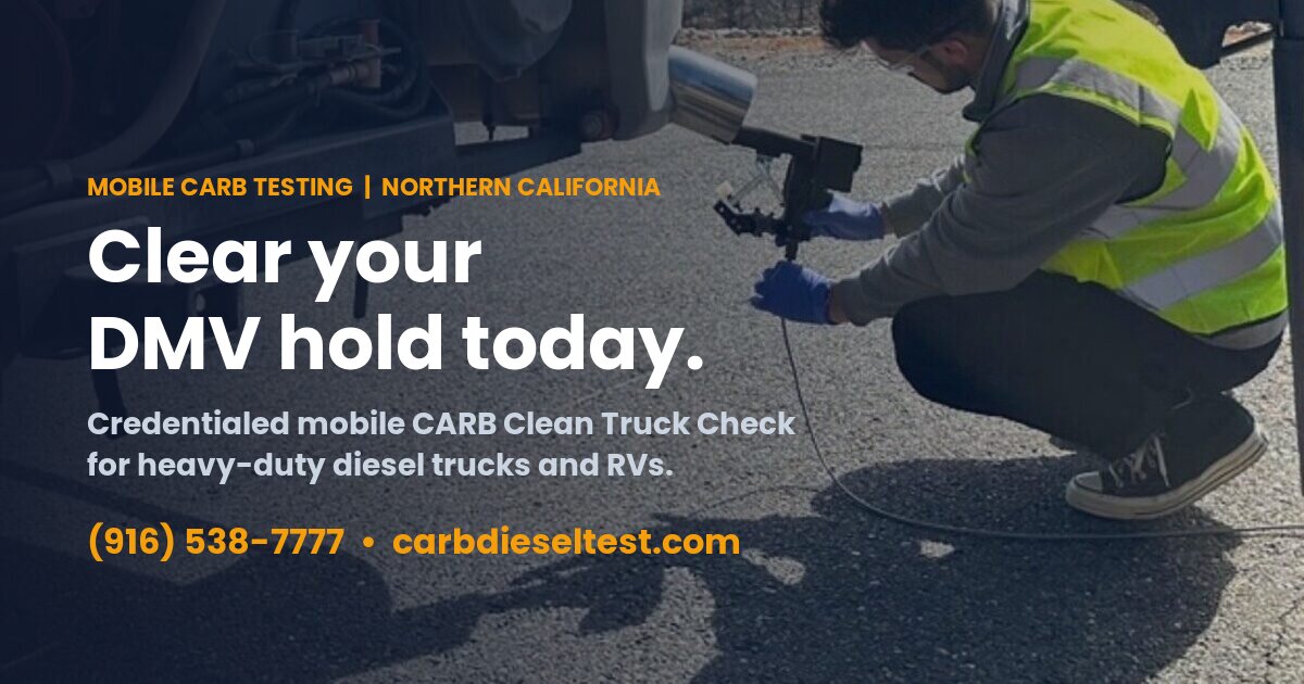How to Register on the CARB Clean Truck Check Portal: Step-by-Step ...